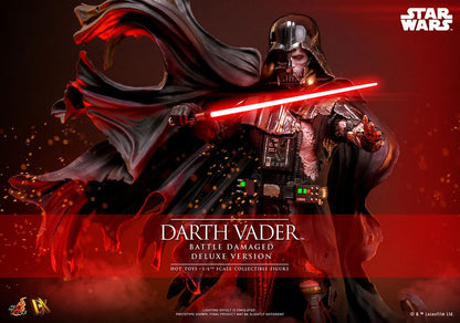 HOT TOYS - Star Wars Action Figure 1/6 Darth Vader (Battle Damaged) Deluxe Version  DX