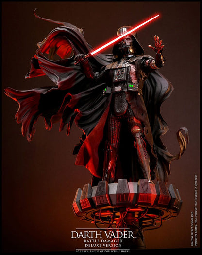 HOT TOYS - Star Wars Action Figure 1/6 Darth Vader (Battle Damaged) Deluxe Version  DX