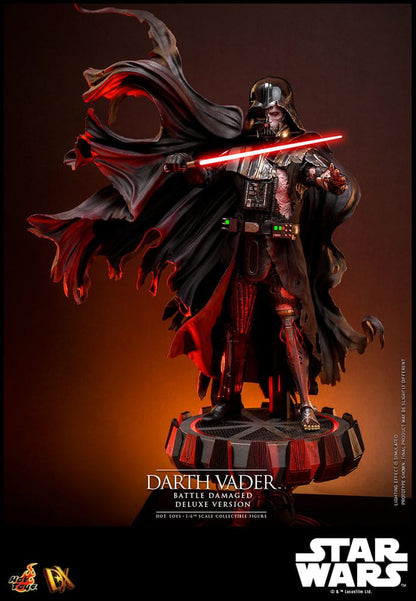 HOT TOYS - Star Wars Action Figure 1/6 Darth Vader (Battle Damaged) Deluxe Version  DX