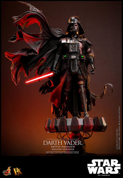 HOT TOYS - Star Wars Action Figure 1/6 Darth Vader (Battle Damaged) Deluxe Version  DX