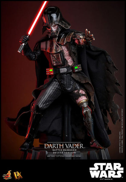 HOT TOYS - Star Wars Action Figure 1/6 Darth Vader (Battle Damaged) Deluxe Version  DX