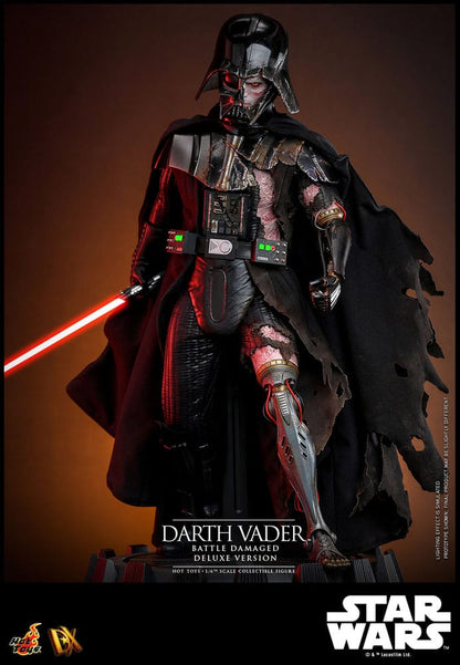 HOT TOYS - Star Wars Action Figure 1/6 Darth Vader (Battle Damaged) Deluxe Version  DX