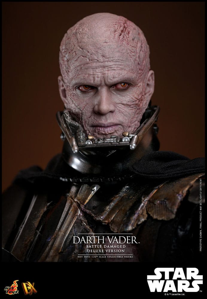 HOT TOYS - Star Wars Action Figure 1/6 Darth Vader (Battle Damaged) Deluxe Version  DX