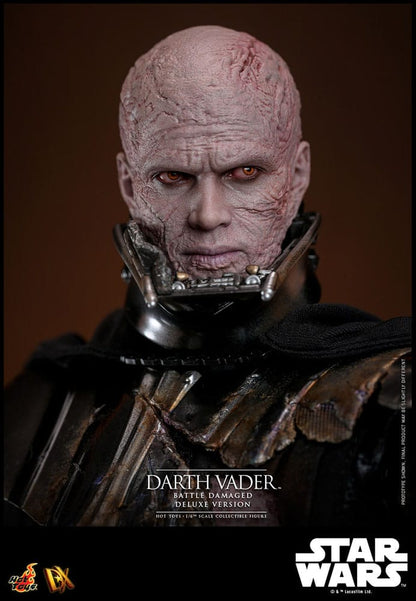 HOT TOYS - Star Wars Action Figure 1/6 Darth Vader (Battle Damaged) Deluxe Version  DX