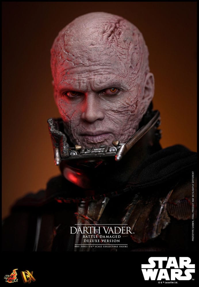 HOT TOYS - Star Wars Action Figure 1/6 Darth Vader (Battle Damaged) Deluxe Version  DX
