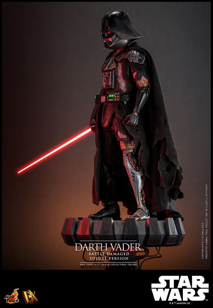 HOT TOYS - Star Wars Action Figure 1/6 Darth Vader (Battle Damaged) Deluxe Version  DX