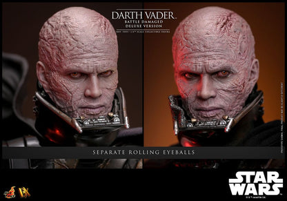 HOT TOYS - Star Wars Action Figure 1/6 Darth Vader (Battle Damaged) Deluxe Version  DX