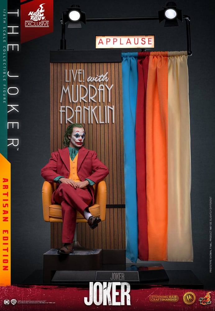 HOT TOYS - Joker Movie Masterpiece Action Figure 1/6 The Joker Artisan Edition DX43AE