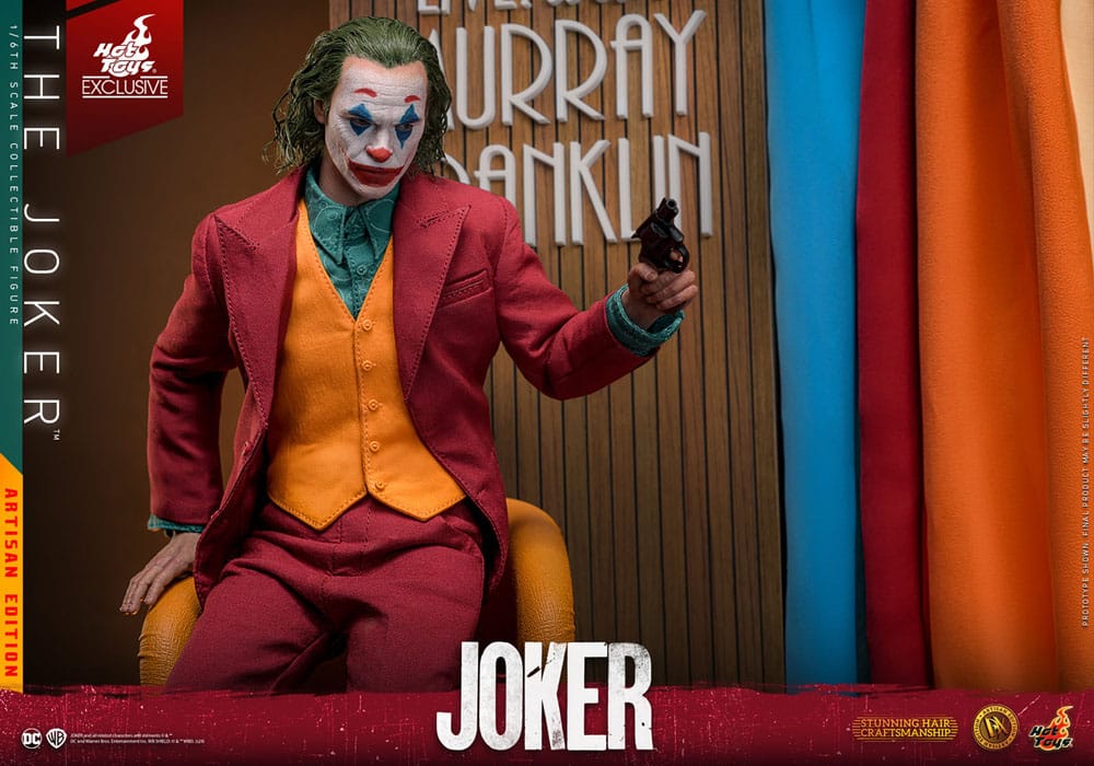 HOT TOYS - Joker Movie Masterpiece Action Figure 1/6 The Joker Artisan Edition DX43AE