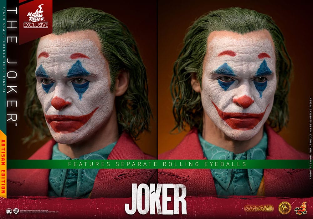 HOT TOYS - Joker Movie Masterpiece Action Figure 1/6 The Joker Artisan Edition DX43AE