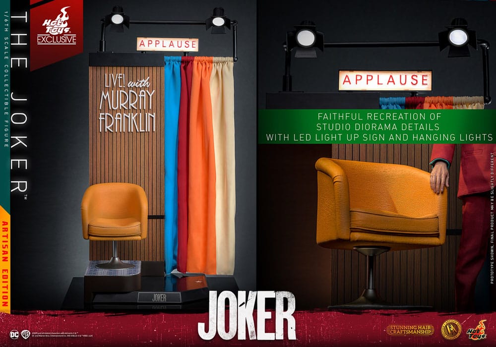HOT TOYS - Joker Movie Masterpiece Action Figure 1/6 The Joker Artisan Edition DX43AE