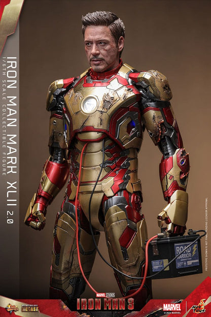 HOTO TOYS - Iron Man 3 Movie Masterpiece Diecast Action Figure 1/6 Iron Man Mark XLII