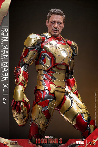 HOTO TOYS - Iron Man 3 Movie Masterpiece Diecast Action Figure 1/6 Iron Man Mark XLII