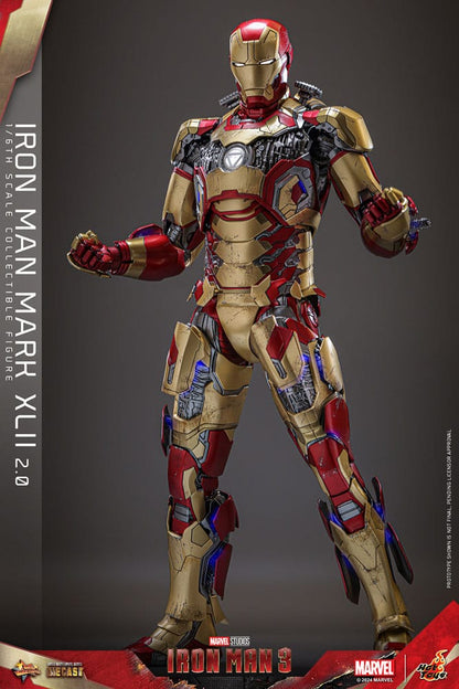 HOTO TOYS - Iron Man 3 Movie Masterpiece Diecast Action Figure 1/6 Iron Man Mark XLII