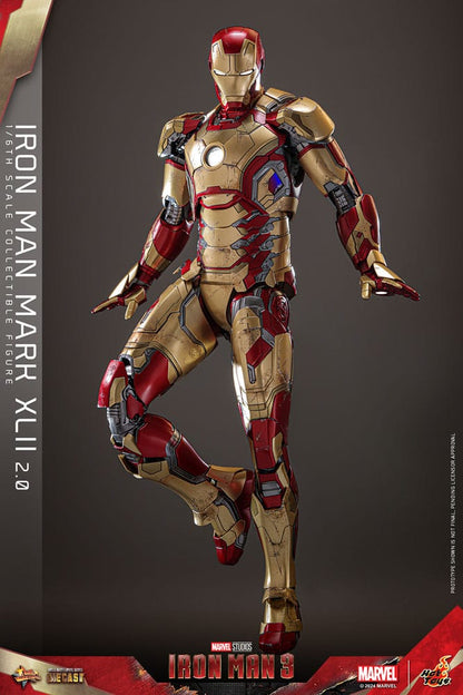 HOTO TOYS - Iron Man 3 Movie Masterpiece Diecast Action Figure 1/6 Iron Man Mark XLII