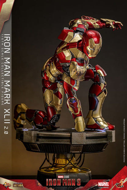 HOTO TOYS - Iron Man 3 Movie Masterpiece Diecast Action Figure 1/6 Iron Man Mark XLII