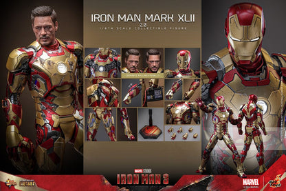 HOTO TOYS - Iron Man 3 Movie Masterpiece Diecast Action Figure 1/6 Iron Man Mark XLII