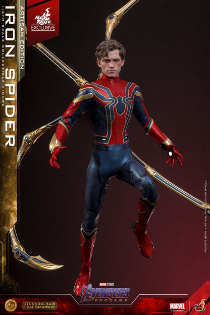 HOT TOYS - Avengers: Endgame Movie Masterpiece Action Figure 1/6 Iron Spider Artisan Edition