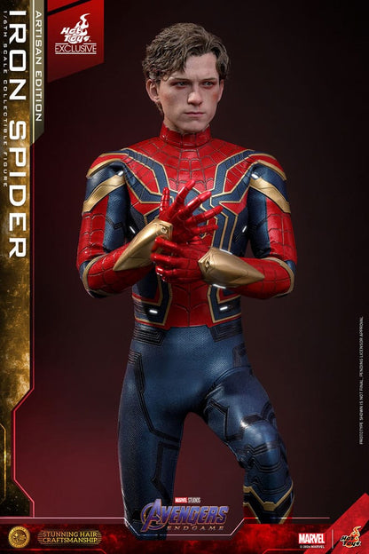 HOT TOYS - Avengers: Endgame Movie Masterpiece Action Figure 1/6 Iron Spider Artisan Edition