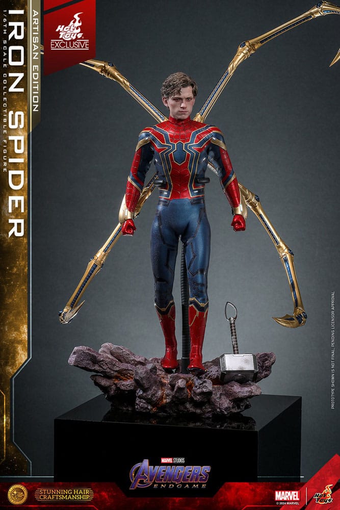 HOT TOYS - Avengers: Endgame Movie Masterpiece Action Figure 1/6 Iron Spider Artisan Edition