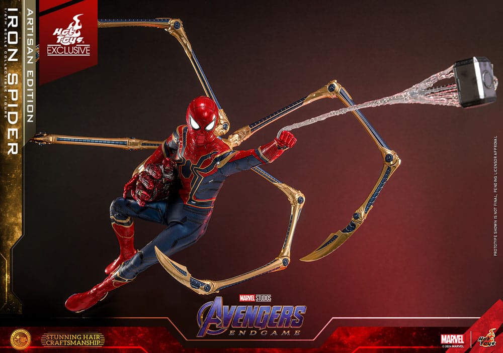 HOT TOYS - Avengers: Endgame Movie Masterpiece Action Figure 1/6 Iron Spider Artisan Edition