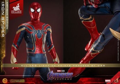 HOT TOYS - Avengers: Endgame Movie Masterpiece Action Figure 1/6 Iron Spider Artisan Edition