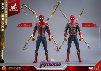 HOT TOYS - Avengers: Endgame Movie Masterpiece Action Figure 1/6 Iron Spider Artisan Edition