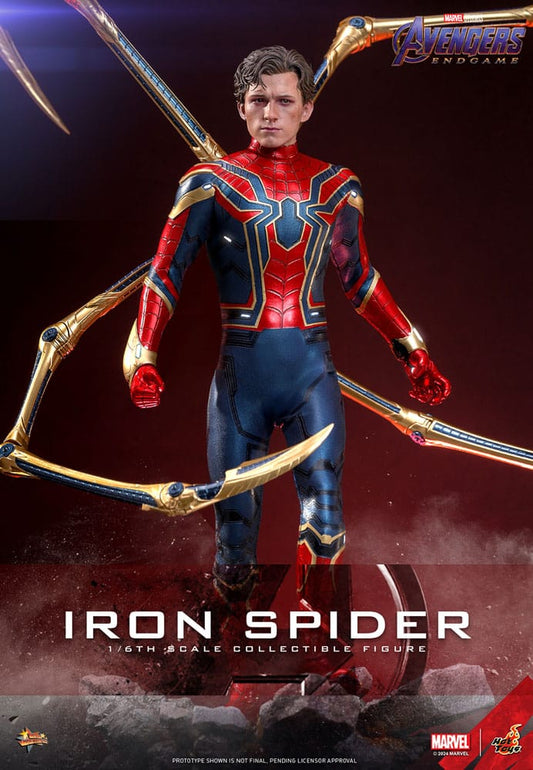 HOT TOYS - Avengers: Endgame Movie Masterpiece Action Figure 1/6 Iron Spider