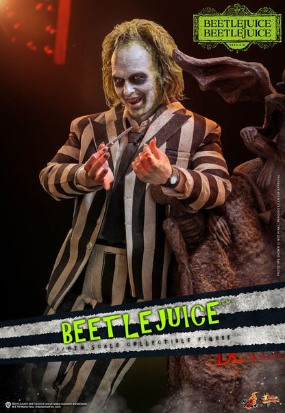 HOT TOYS - Beetlejuice Beetlejuice Movie Masterpiece Action Figure 1/6 Beetlejuice