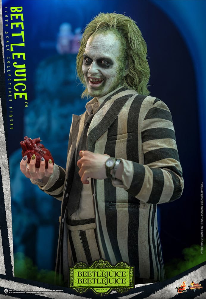 HOT TOYS - Beetlejuice Beetlejuice Movie Masterpiece Action Figure 1/6 Beetlejuice