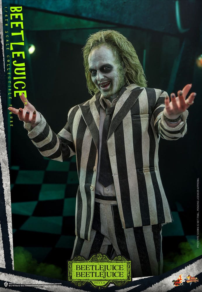 HOT TOYS - Beetlejuice Beetlejuice Movie Masterpiece Action Figure 1/6 Beetlejuice