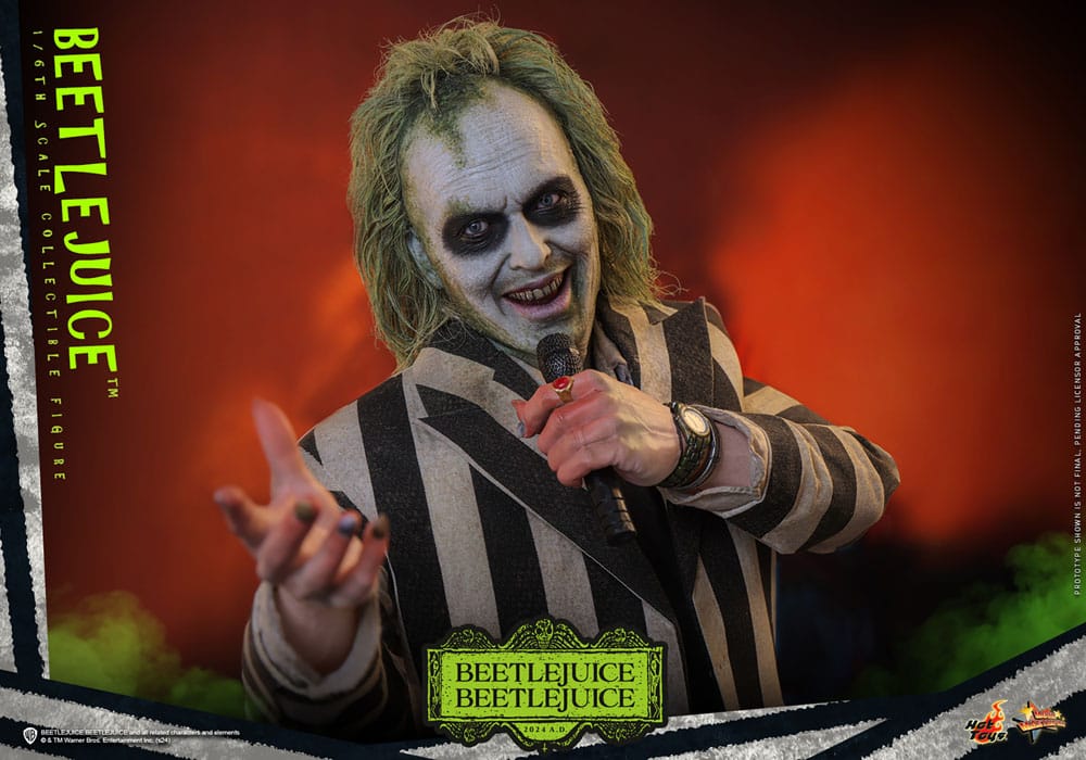 HOT TOYS - Beetlejuice Beetlejuice Movie Masterpiece Action Figure 1/6 Beetlejuice