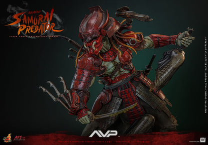 HOT TOYS - Alien vs. Predator Artist Collection Action Figure 1/6 Akaoni Samurai Predator