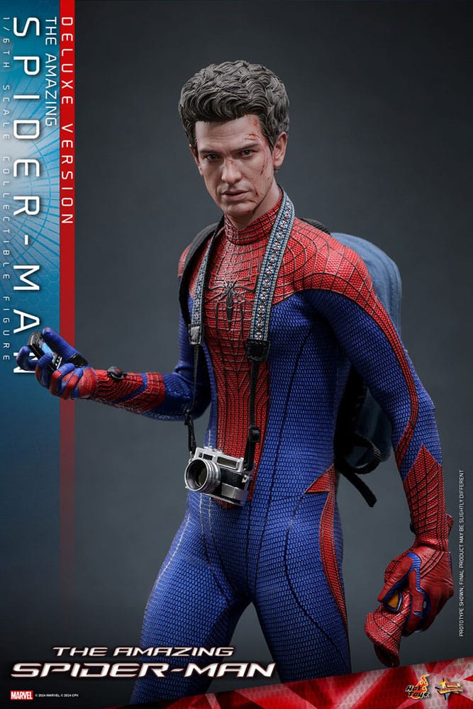 HOT TOYS - The Amazing Spider-Man Movie Masterpiece Action Figure 1/6 Spider-Man (Deluxe Version)