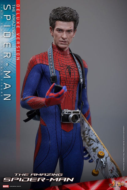 HOT TOYS - The Amazing Spider-Man Movie Masterpiece Action Figure 1/6 Spider-Man (Deluxe Version)