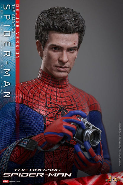 HOT TOYS - The Amazing Spider-Man Movie Masterpiece Action Figure 1/6 Spider-Man (Deluxe Version)