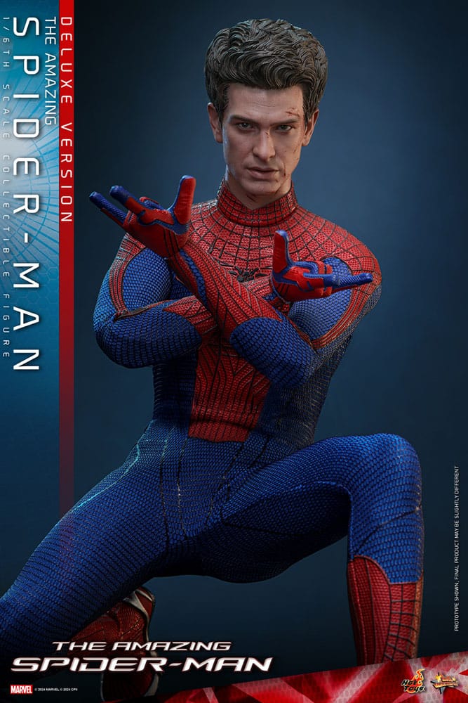 HOT TOYS - The Amazing Spider-Man Movie Masterpiece Action Figure 1/6 Spider-Man (Deluxe Version)