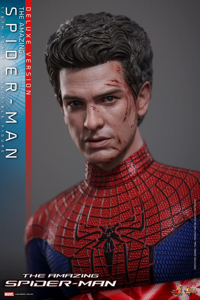 HOT TOYS - The Amazing Spider-Man Movie Masterpiece Action Figure 1/6 Spider-Man (Deluxe Version)