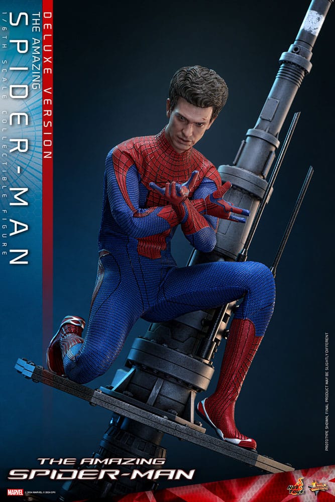 HOT TOYS - The Amazing Spider-Man Movie Masterpiece Action Figure 1/6 Spider-Man (Deluxe Version)