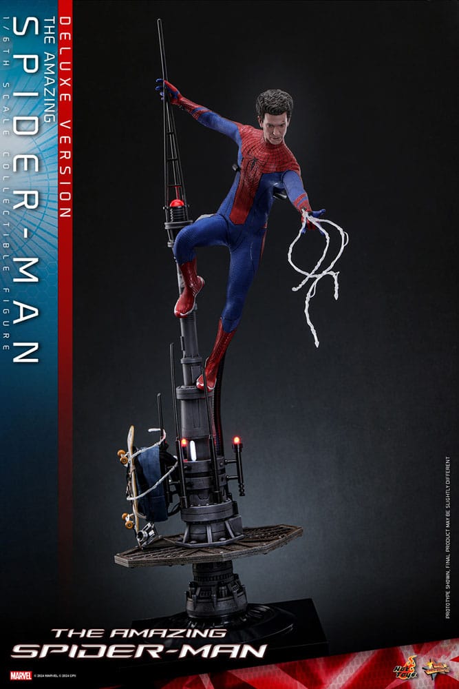 HOT TOYS - The Amazing Spider-Man Movie Masterpiece Action Figure 1/6 Spider-Man (Deluxe Version)