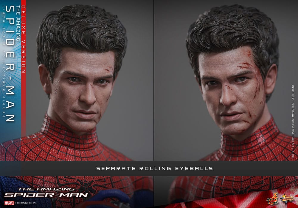 HOT TOYS - The Amazing Spider-Man Movie Masterpiece Action Figure 1/6 Spider-Man (Deluxe Version)