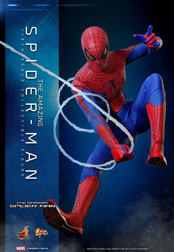 HOT TOYS - The Amazing Spider-Man Movie Masterpiece Action Figure 1:6 Spider-Man