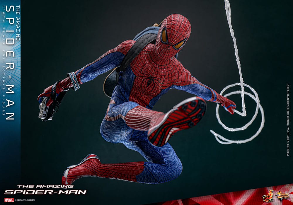 HOT TOYS - The Amazing Spider-Man Movie Masterpiece Action Figure 1:6 Spider-Man