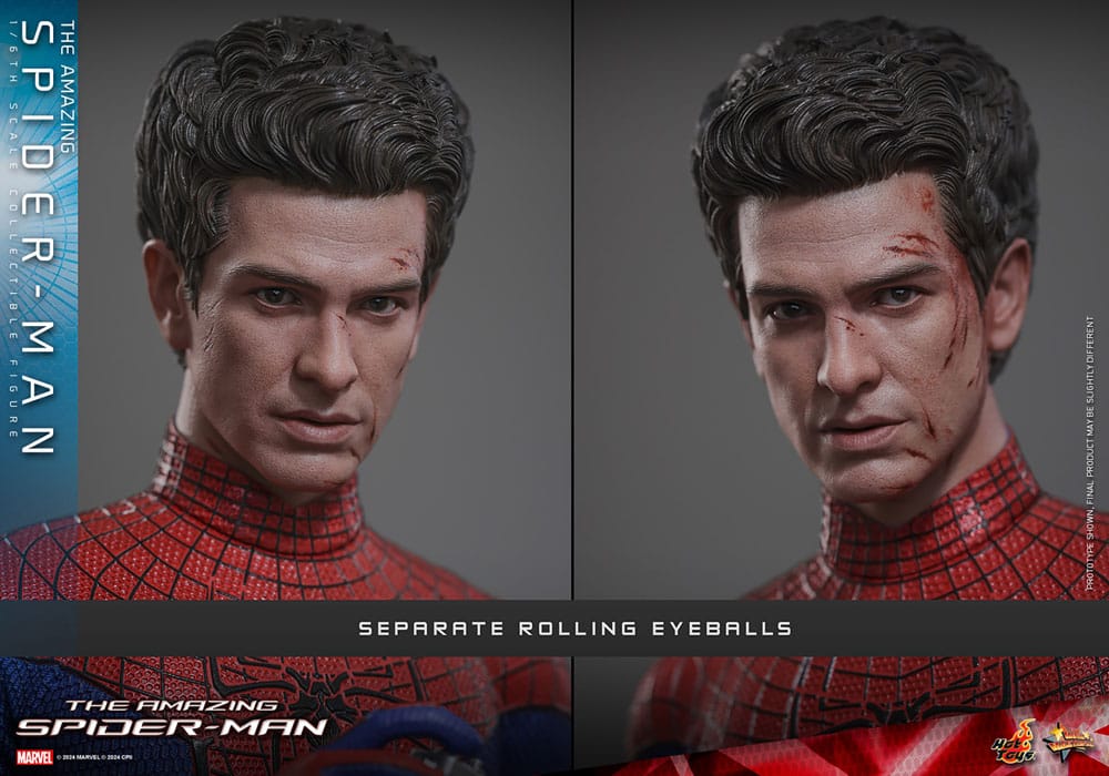 HOT TOYS - The Amazing Spider-Man Movie Masterpiece Action Figure 1:6 Spider-Man