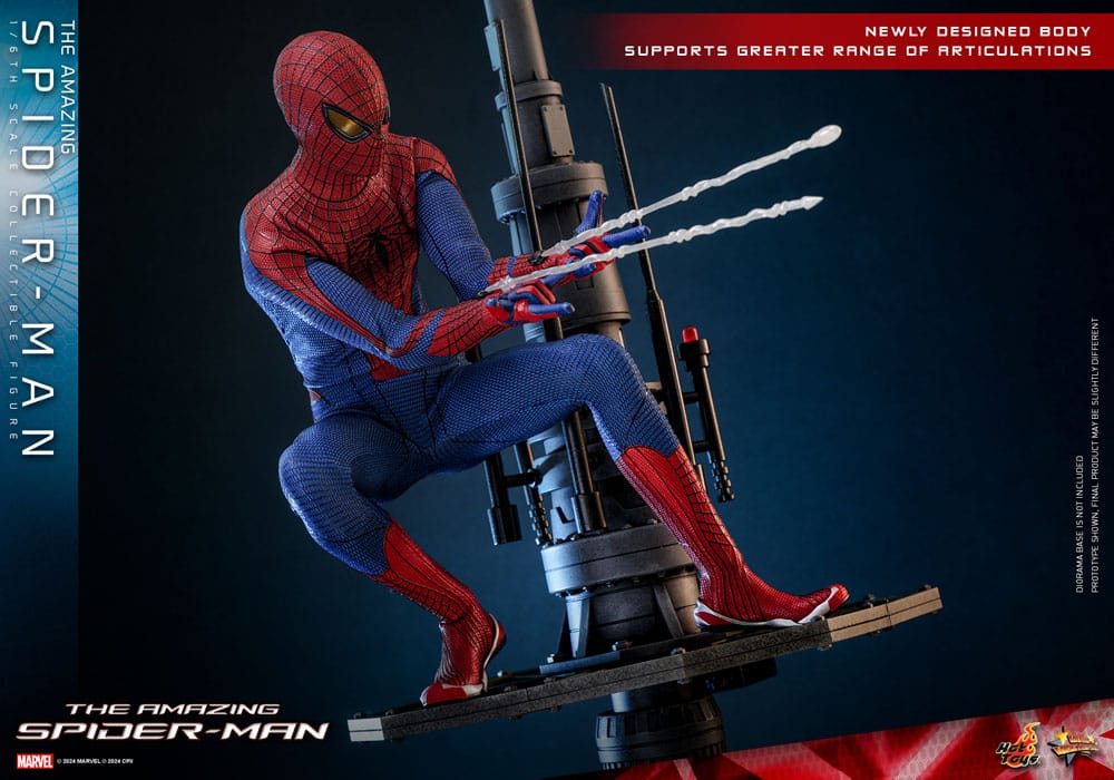 HOT TOYS - The Amazing Spider-Man Movie Masterpiece Action Figure 1:6 Spider-Man