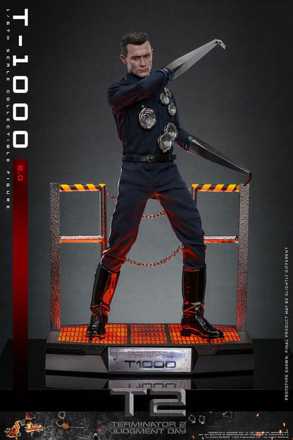 HOT TOYS - Terminator 2 Movie Masterpiece Action Figure 1/6 T-1000 (2.0)