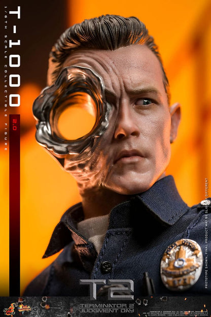 HOT TOYS - Terminator 2 Movie Masterpiece Action Figure 1/6 T-1000 (2.0)