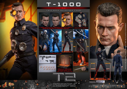 HOT TOYS - Terminator 2 Movie Masterpiece Action Figure 1/6 T-1000 (2.0)