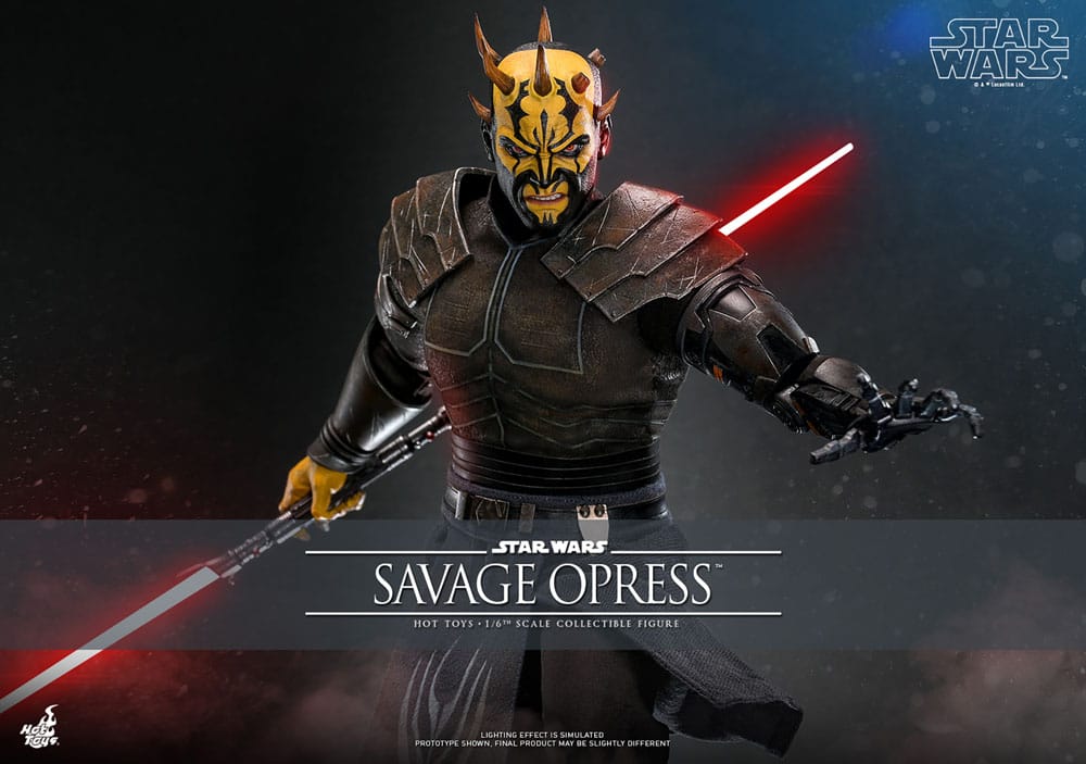 HOT TOYS - Star Wars: The Clone Wars Action Figure 1/6 Savage Opress