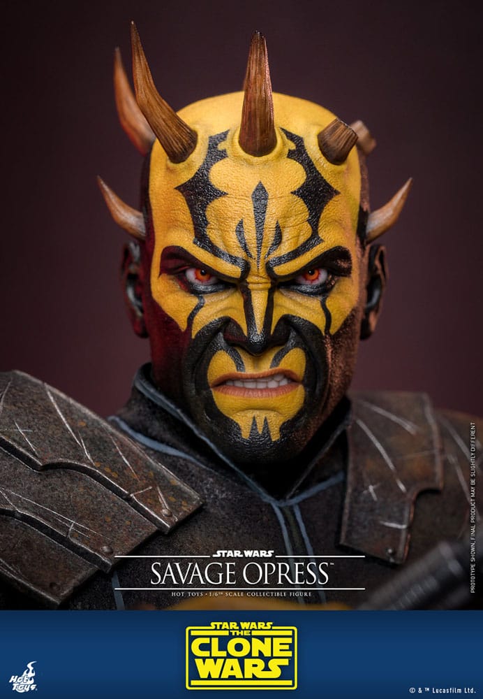 HOT TOYS - Star Wars: The Clone Wars Action Figure 1/6 Savage Opress